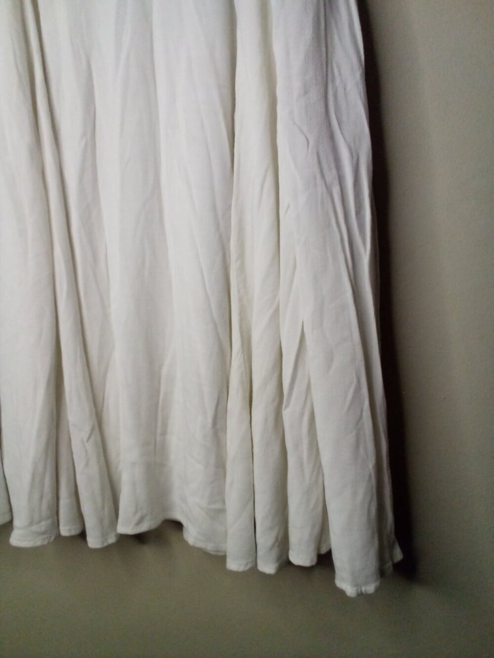 Torrid Skirt Women 3 3X Pull On Elastic Flowing Lined White - Picture 16 of 16